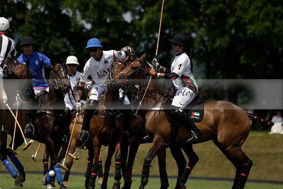 UAE Polo v El Remanso in a Veuve Clicquot Gold Cup Polo Match 2013.07.05