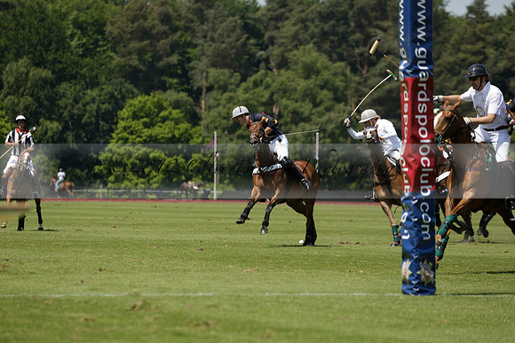 Black Bears v Salkeld in a Cartier Queens Cup polo match 2013.06.05