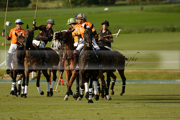 Shoreline v Cowdray Vikings in a Easebourne Cup Semi-final Polo match 2013.06.07