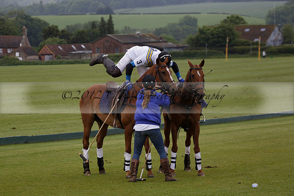 Burningfold v Combe Place in a June 4 Goal Cup polo match 2013.06.11