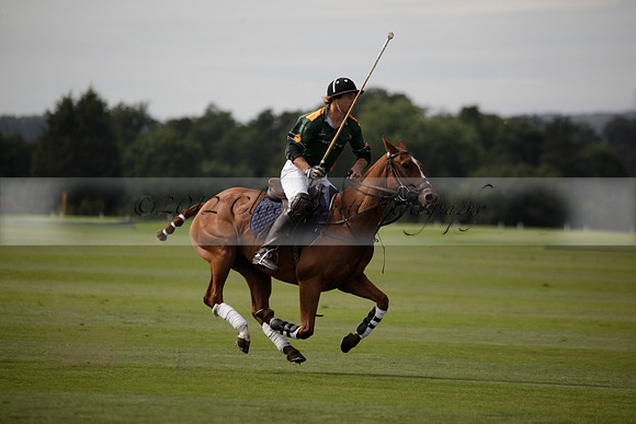 Maiz Dulce v Combe in a Brecknock Cup polo match played on Ambersham 2 at Cowdray Park Polo Club on Friday 17 August 2012