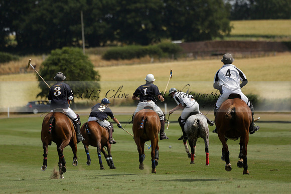 Silver Fox v Wintershall in a July 4 Goal Polo match 2013.07.17