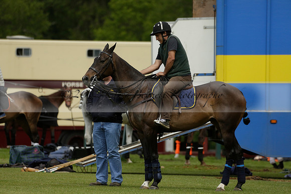 Las Estrellas v Four Quarters Blue in the final of the Jubilee Cup Polo match 2013.06.02