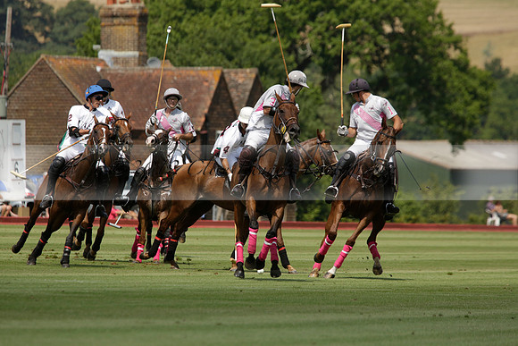 Talandracas v UAE Polo Team in a Veuve Clicquot Gold Cup Polo Match 2013.07.13