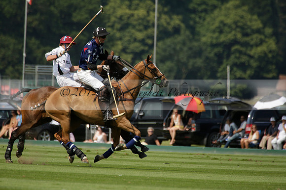 Zacara v Les Lions in a Veuve Clicquot Gold Cup Polo Match 2013.07.06