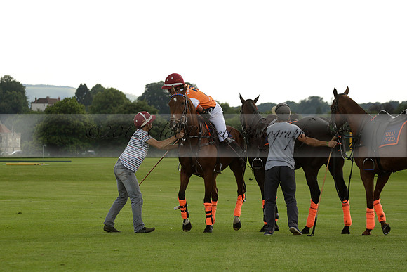 Enigma v Thai Polo in a Veuve Clicquot Gold Cup Polo Match 2013.06.25