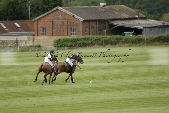Beau Design v Boscom in an August Rother Cup 4 goal polo match at Cowdray Park Polo Club on Wednesday 07 August 2013