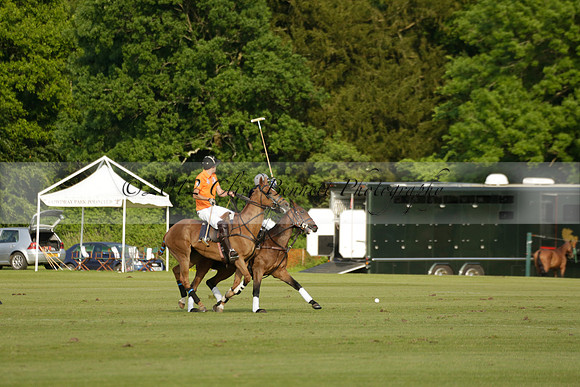 Shoreline v Cowdray Vikings in a Easebourne Cup Semi-final Polo match 2013.06.07