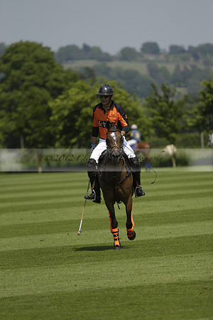 Four Quarters Orange v Montana in a Cicero Cup Polo match 2013.06.06