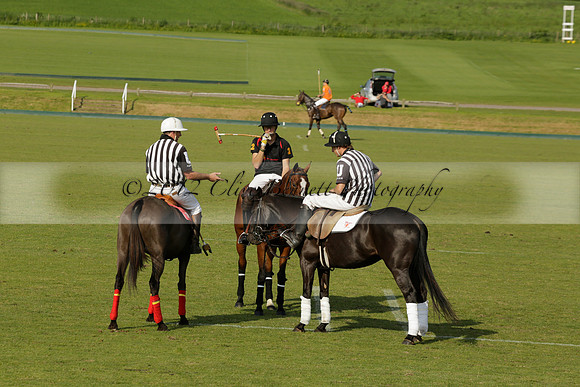 Shoreline v Cowdray Vikings in a Easebourne Cup Semi-final Polo match 2013.06.07