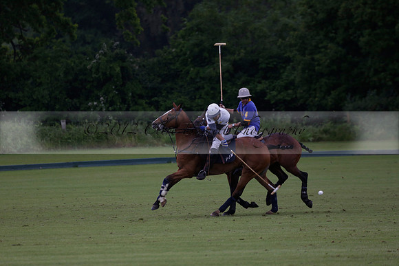Burningfold v Combe Place in a June 4 Goal Cup polo match 2013.06.11