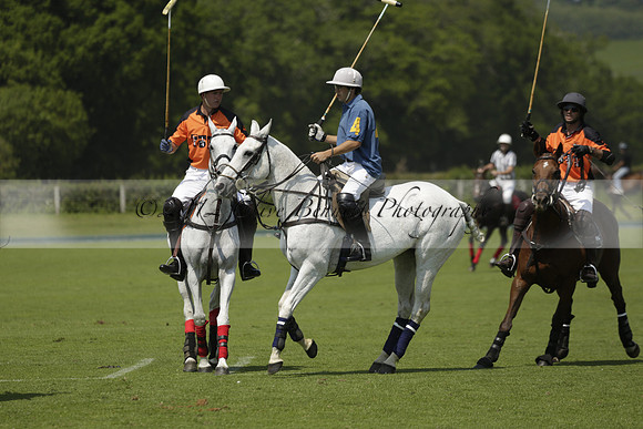 Four Quarters Orange v Montana in a Cicero Cup Polo match 2013.06.06