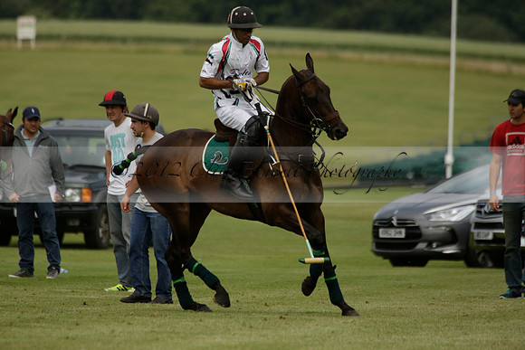 Dubai v La Bamba de Areco in a Veuve Clicquot Gold Cup Polo Match 2013.07.04