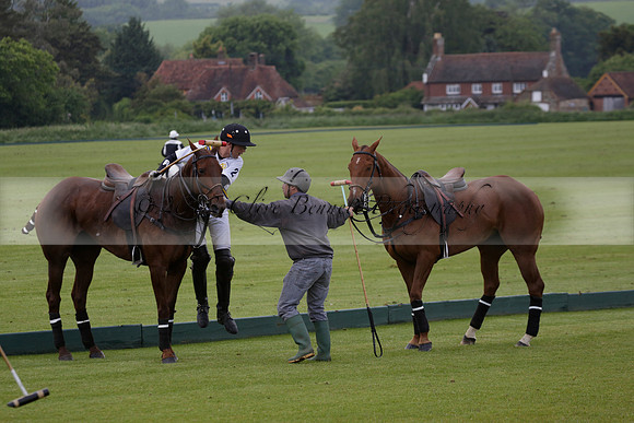 Burningfold v Combe Place in a June 4 Goal Cup polo match 2013.06.11