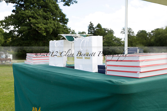 The Colts Cup presentation at Cowdray Park Polo Club on Lawns 2 on Thursday 15 August 2013 2013.08.15