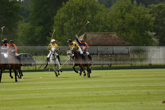 Las Estrellas v Four Quarters Blue in the final of the Jubilee Cup Polo match 2013.06.02