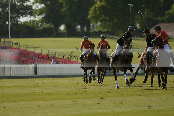 Shoreline v Cowdray Vikings in a Easebourne Cup Semi-final Polo match 2013.06.07