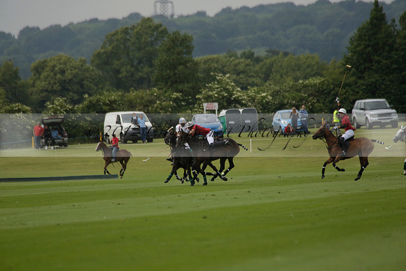 Dubai v La Bamba de Areco in a Veuve Clicquot Gold Cup Polo Match 2013.07.04
