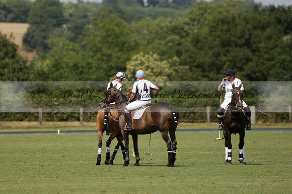 Cowdray Vikings v Enigma in a Bloom British Ladies Open Championship Polo match 2013.07.17