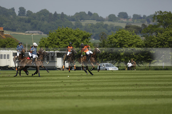 Four Quarters Orange v Montana in a Cicero Cup Polo match 2013.06.06