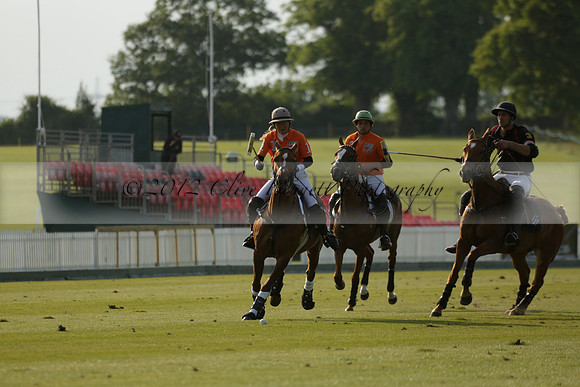 Shoreline v Cowdray Vikings in a Easebourne Cup Semi-final Polo match 2013.06.07