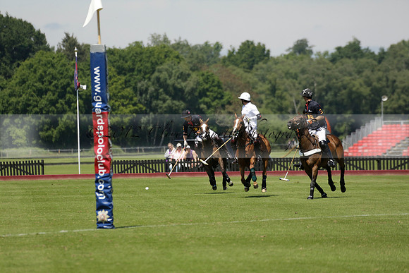 Black Bears v Salkeld in a Cartier Queens Cup polo match 2013.06.05