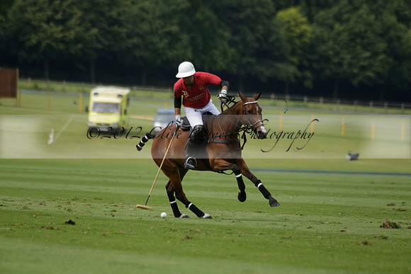 Dubai v La Bamba de Areco in a Veuve Clicquot Gold Cup Polo Match 2013.07.04