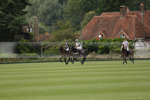 Beau Design v Boscom in an August Rother Cup 4 goal polo match at Cowdray Park Polo Club on Wednesday 07 August 2013
