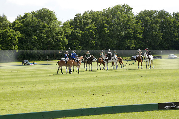 Maiz Dulce v Ghost Chilli in the Easebourne Cup final Polo match 2013.06.09