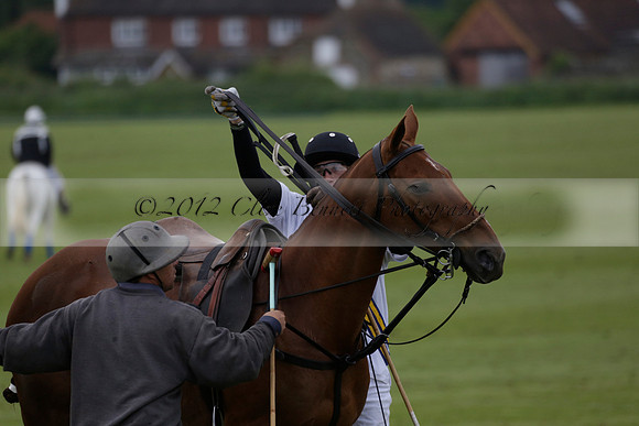 Burningfold v Combe Place in a June 4 Goal Cup polo match 2013.06.11