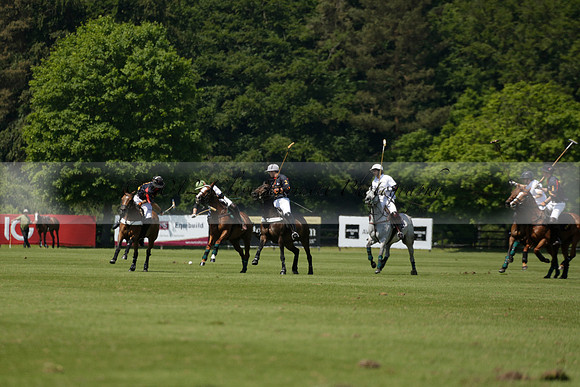 Black Bears v Salkeld in a Cartier Queens Cup polo match 2013.06.05