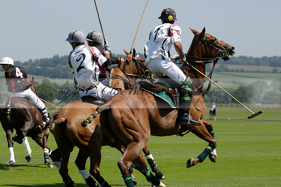 Enigma v Dubai in a Veuve Clicquot Gold Cup Polo Match 2013.07.08