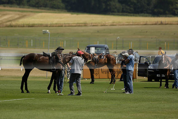 Zacara v Talandracas in a Veuve Clicquot Gold Cup Polo Match 2013.07.18