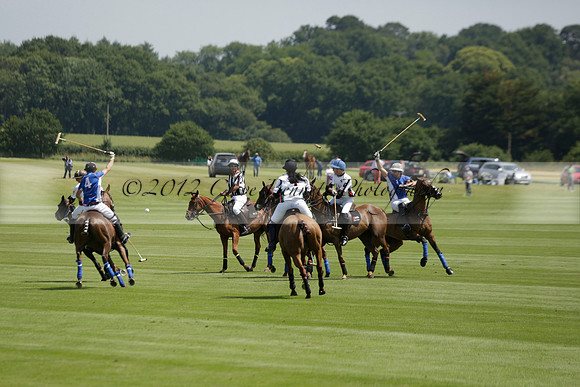 UAE Polo v El Remanso in a Veuve Clicquot Gold Cup Polo Match 2013.07.05