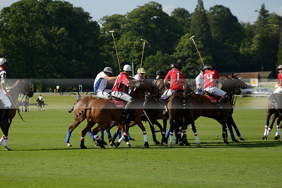 El Remanso v Emlor in a Veuve Clicquot Gold Cup Polo Match 2013.06.30