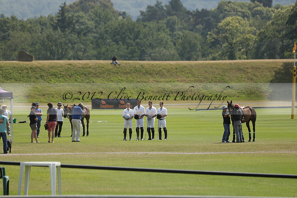 Cowdray Vikings v Enigma in a Bloom British Ladies Open Championship Polo match 2013.07.17
