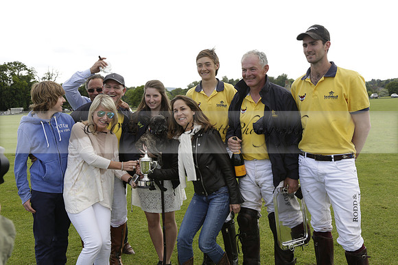 Las Estrellas v Four Quarters Blue in the final of the Jubilee Cup Polo match 2013.06.02