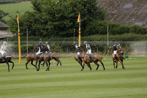 Beau Design v Boscom in an August Rother Cup 4 goal polo match at Cowdray Park Polo Club on Wednesday 07 August 2013