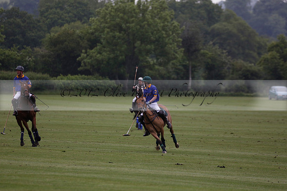 Burningfold v Combe Place in a June 4 Goal Cup polo match 2013.06.11