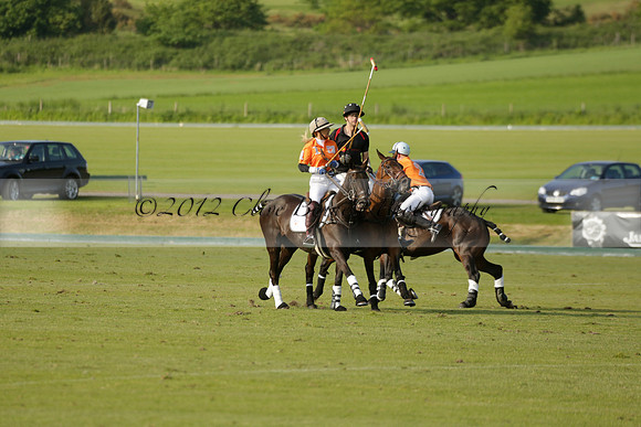 Shoreline v Cowdray Vikings in a Easebourne Cup Semi-final Polo match 2013.06.07