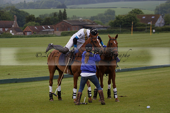 Burningfold v Combe Place in a June 4 Goal Cup polo match 2013.06.11