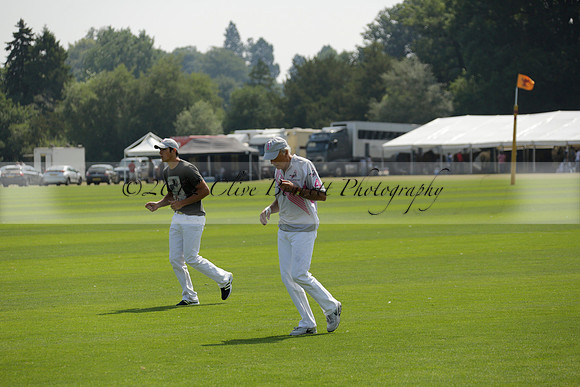 Zacara v Talandracas in a Veuve Clicquot Gold Cup Polo Match 2013.07.18