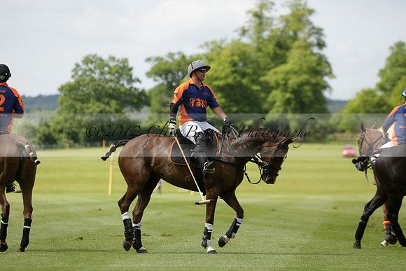 Las Estrellas v Four Quarters Blue in the final of the Jubilee Cup Polo match 2013.06.02