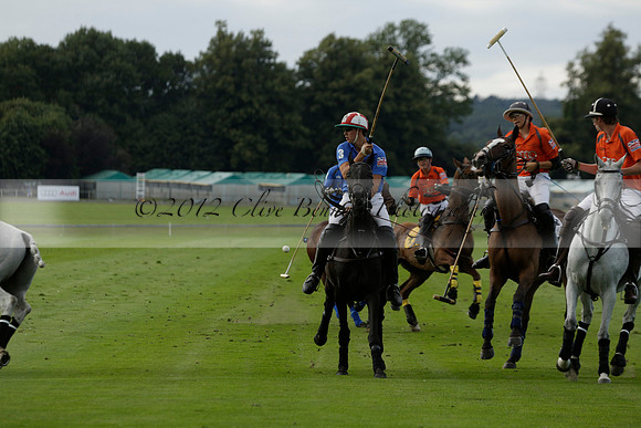The Junior HPA / Polo Club Gannon 1  polo match and presentations at Cowdray Park Polo Club on Friday 09  August 2013