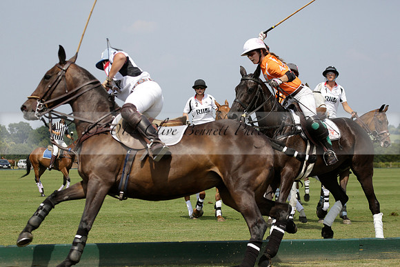Cowdray Vikings v Enigma in a Bloom British Ladies Open Championship Polo match 2013.07.17