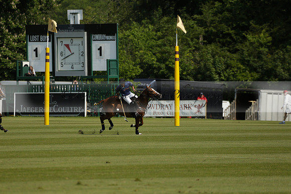 Lost Boys Cowdray Vikings in the Jaeger Le Coultre Duke of Sutherland Cup Subsidiary Final Polo match 2013.06.06