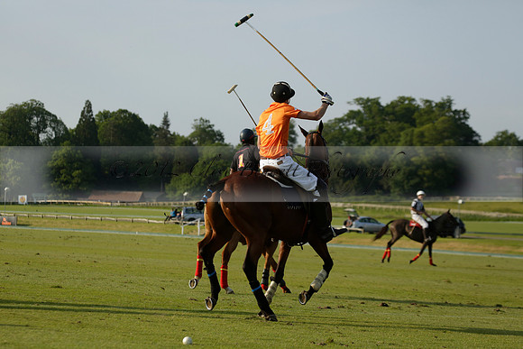 Shoreline v Cowdray Vikings in a Easebourne Cup Semi-final Polo match 2013.06.07