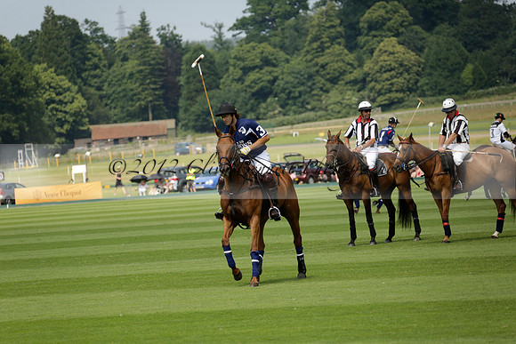 Zacara v Les Lions in a Veuve Clicquot Gold Cup Polo Match 2013.07.06