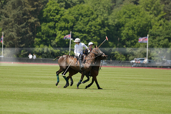 Black Bears v Salkeld in a Cartier Queens Cup polo match 2013.06.05