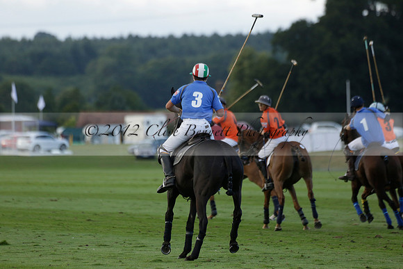 The Junior HPA / Polo Club Gannon 1  polo match and presentations at Cowdray Park Polo Club on Friday 09  August 2013